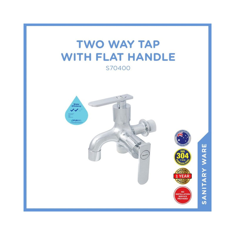 S70400 Basin Chrome Two Way Tap