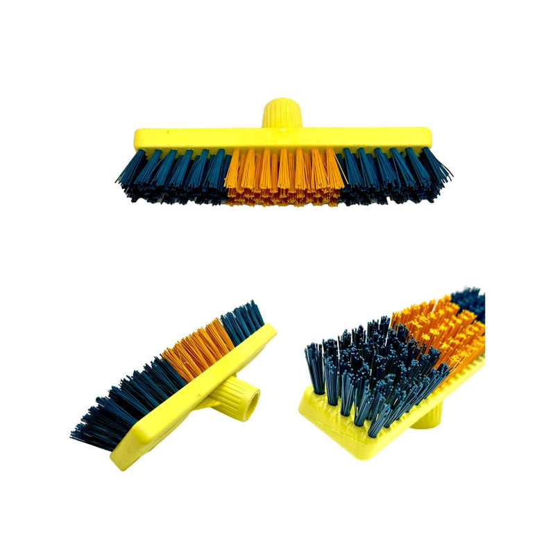 Drain Brush Head with 4ft Broom Handle