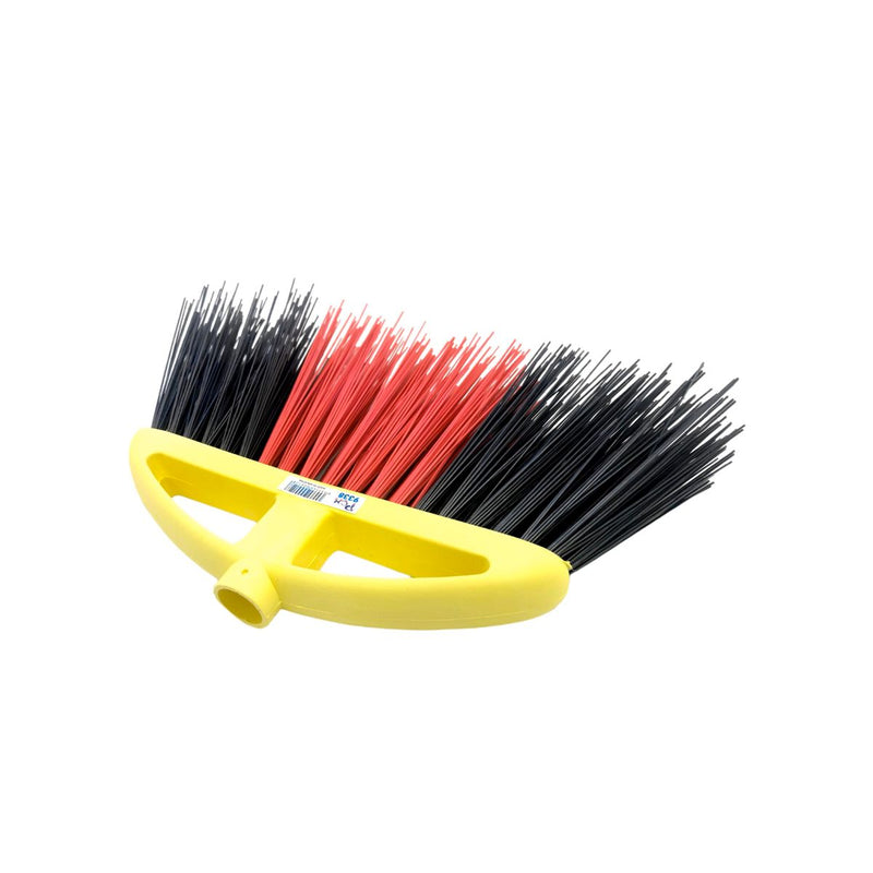 Broom Head (Thick Bristles) with 4 feet Broom Handle (120cm)