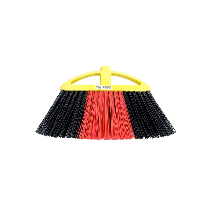 Broom Head (Thick Bristles) with 4 feet Broom Handle (120cm)