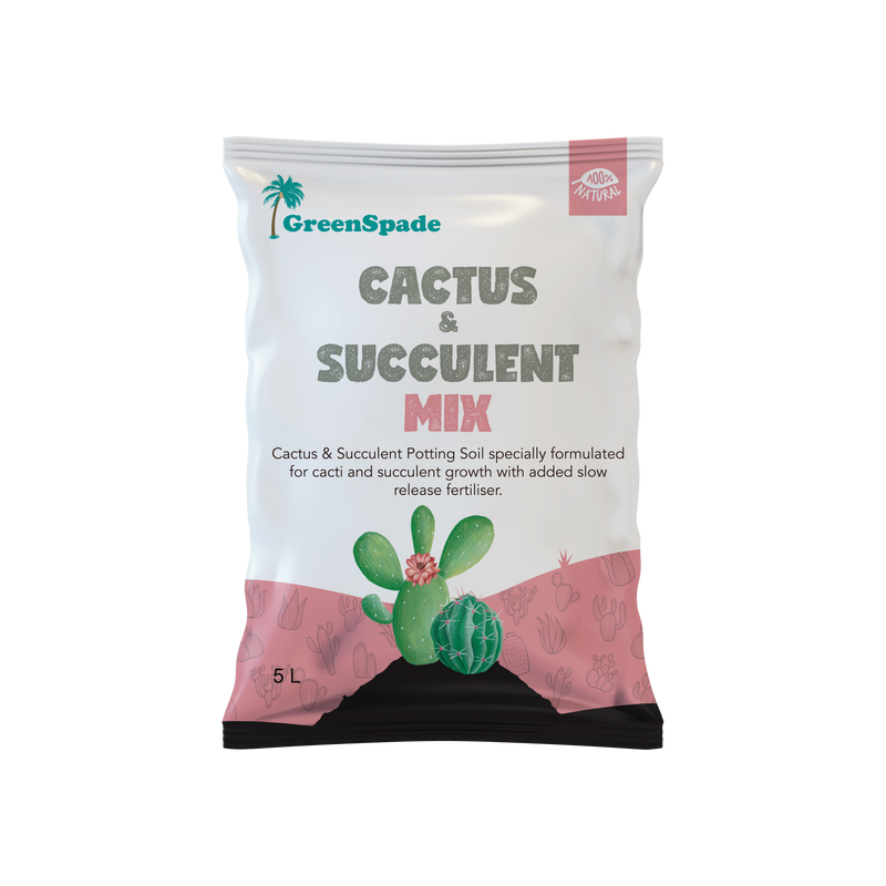 Greenspade Cactus & Succulent Mix 5L