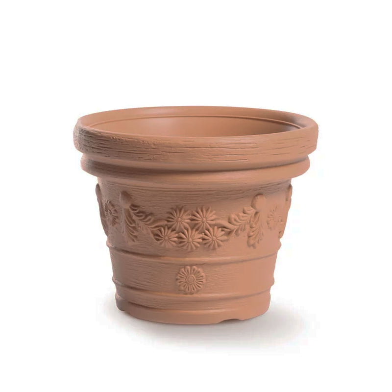Decora Flower Pot decorated with Floral Motifs (300x235mm)