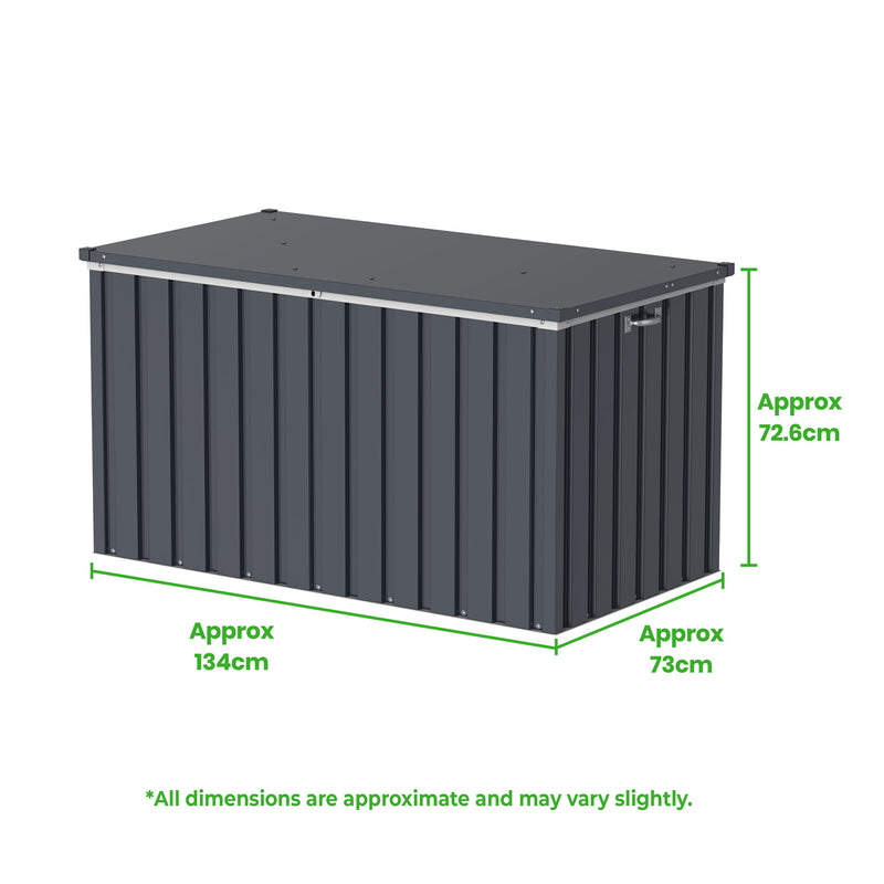 Metal Garden Storage Box 585L