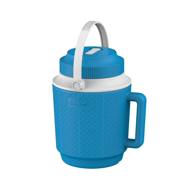 Keep Cold Thermal Jug with Strap 1.89L (Blue/Green)