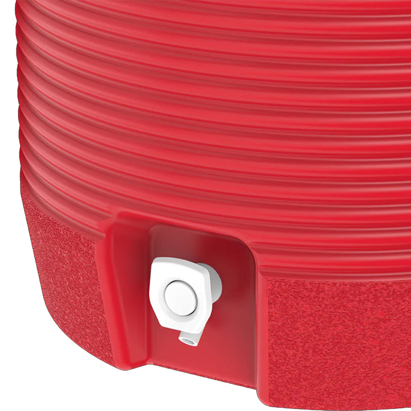Keep Cold Jumbo Deluxe Drink Dispenser / Picnic Water Cooler 35L (Red)