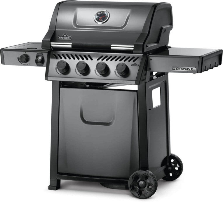 Freestyle 425 4 Burner Gas Grill with Side Range Burner