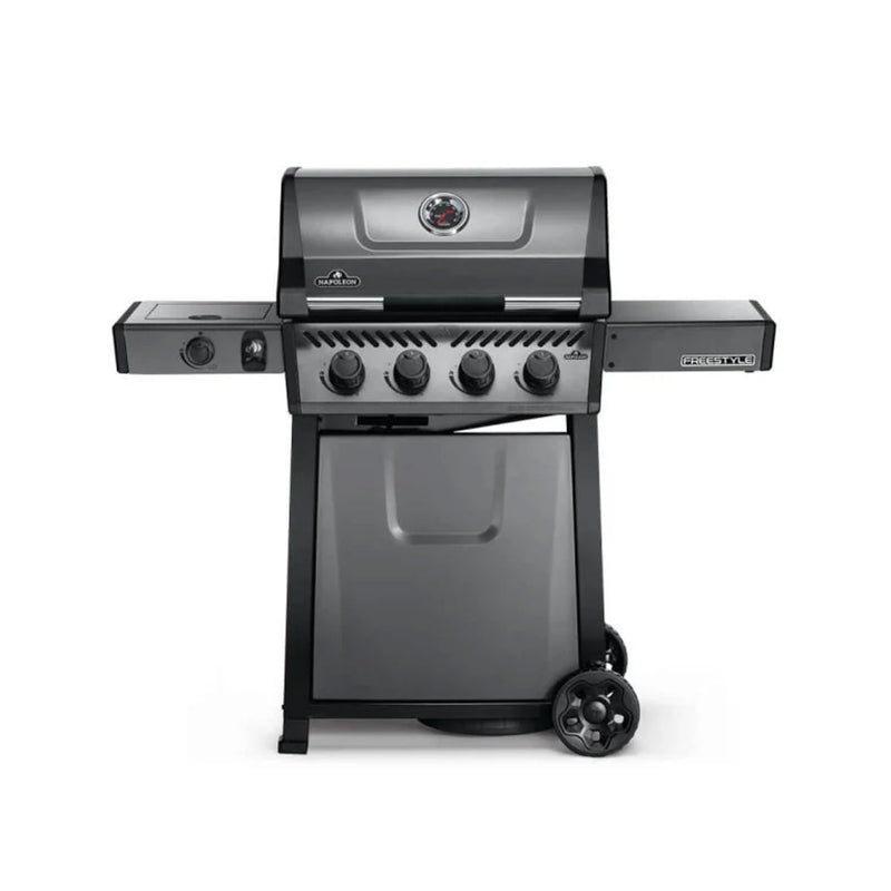 Freestyle 425 4 Burner Gas Grill with Side Range Burner