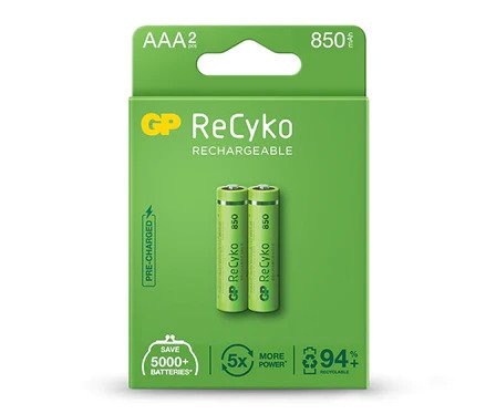 ReCyko Rechargeable Battery AAA (2pcs) 850mAH