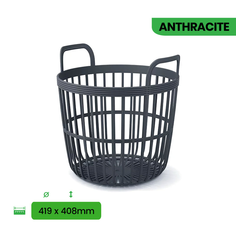 Zoe Basket (419x408mm) - Anthracite