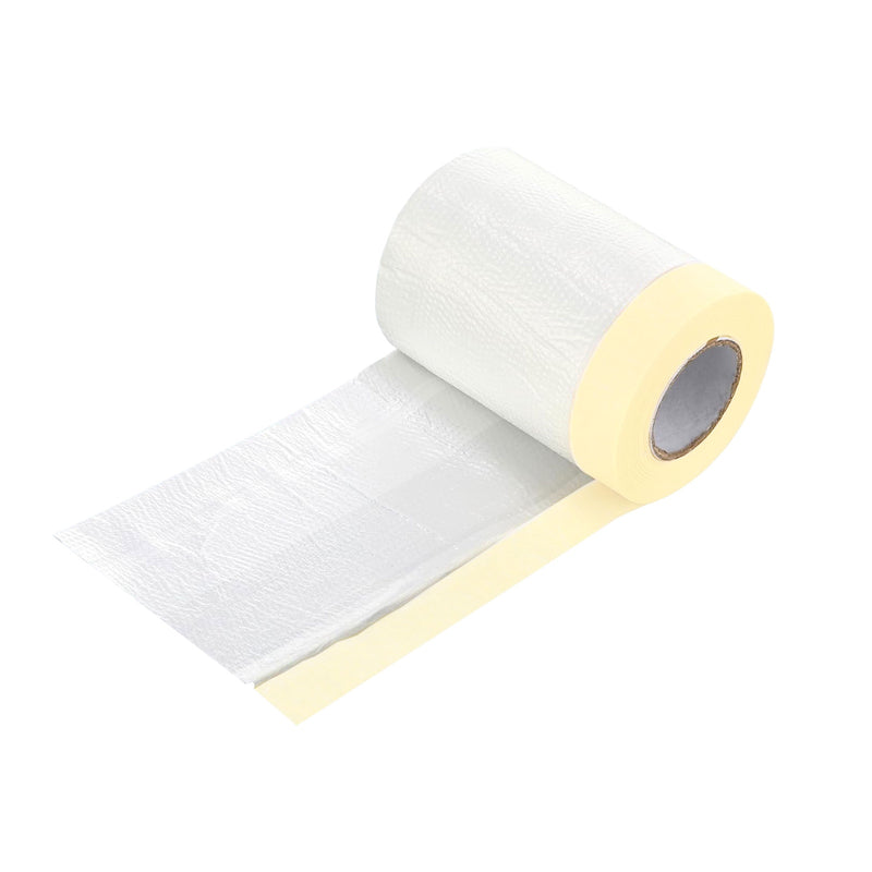 Steve & Leif Pre-tape Masking Film Plastic Drop Cloth 55cm x 20m / 110cm x 20m