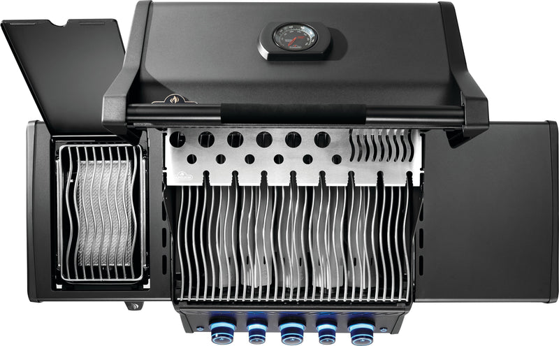 Napoleon Phantom Rogue® PRO-S 425 Propane Gas Grill with Infrared Side and Rear Burners, Matte Black [Gen-2]