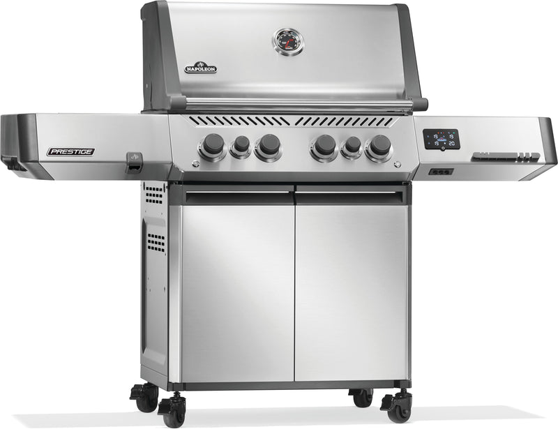 Napoleon Prestige® 500 Connected, Propane Grill with Infrared Side and Rear Burner, Stainless Steel [Gen-2]