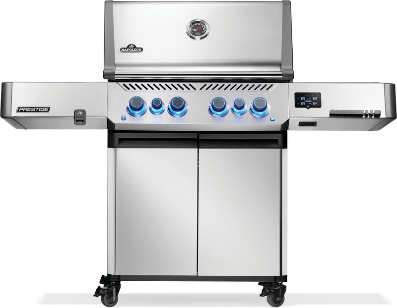 Napoleon Prestige® 500 Connected, Propane Grill with Infrared Side and Rear Burner, Stainless Steel [Gen-2]