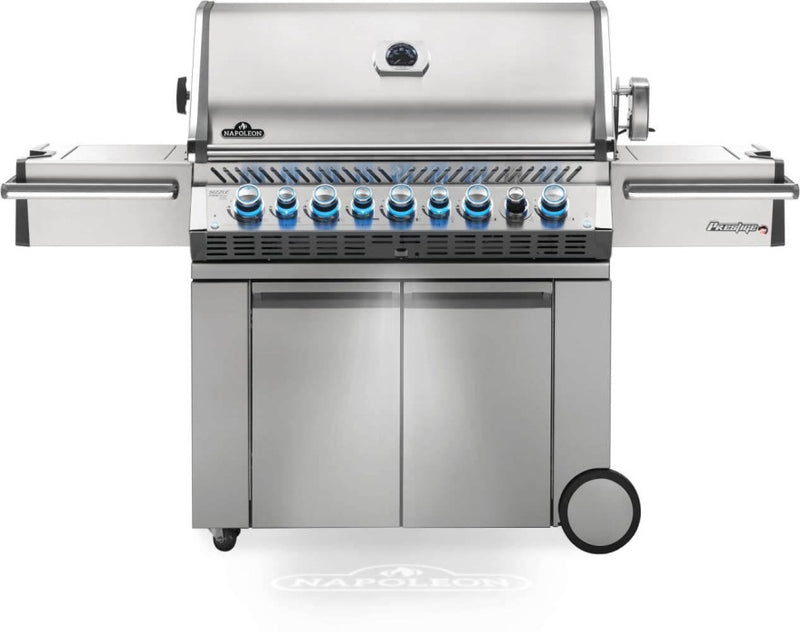 Prestige Pro 665 Gas Grill with 5 Burners and Rear & Side Infrared Burner