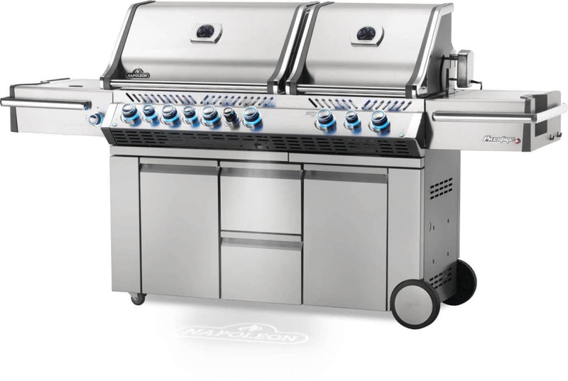 Prestige Pro 825 6 Burner Gas Grill with Rear & Side Infrared Burner