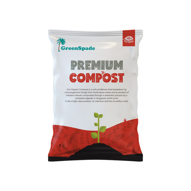 GreenSpade Premium Compost 5L