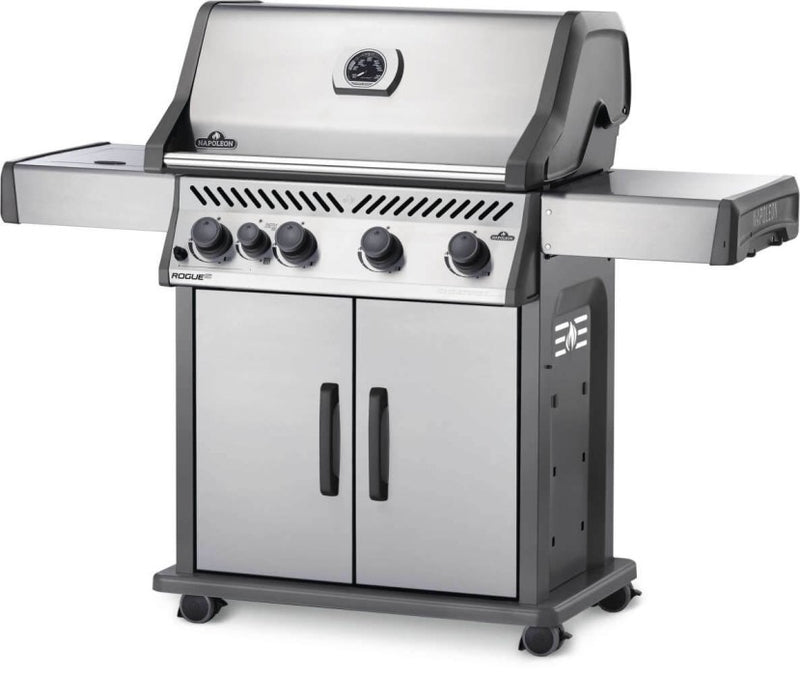 Rogue 525 4 Burner Gas Grill with Side Infrared Burner (Stainless Steel)