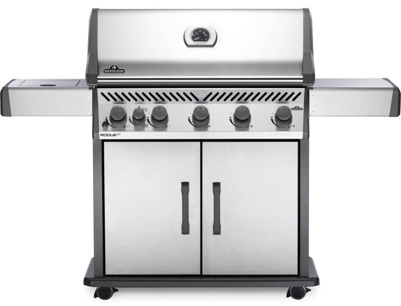 Rogue 625 5 Burner Gas Grill with Side Infrared Burner (Stainless Steel)