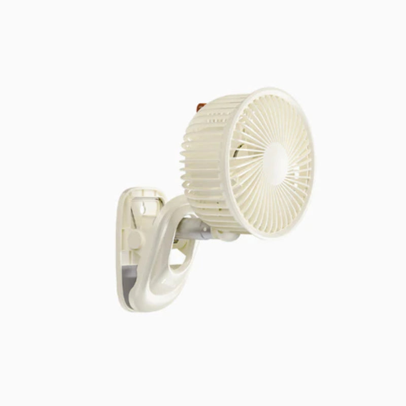 Rechargeable Oscillating Clip Fan