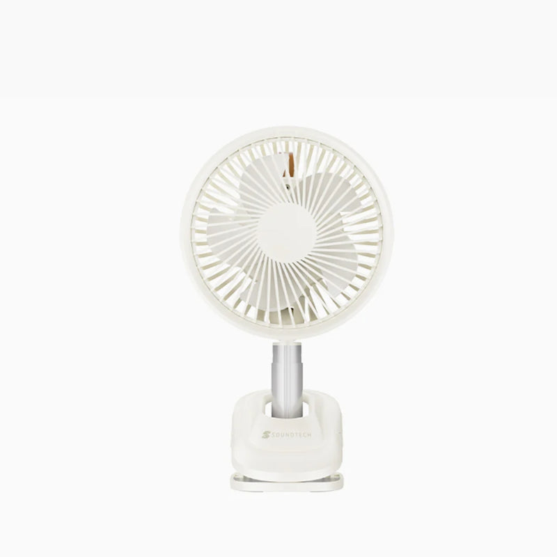 Rechargeable Oscillating Clip Fan