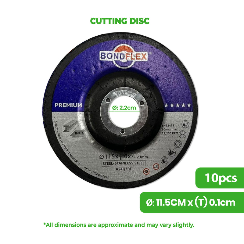 Cutting Disc 115mm (10pcs/box)