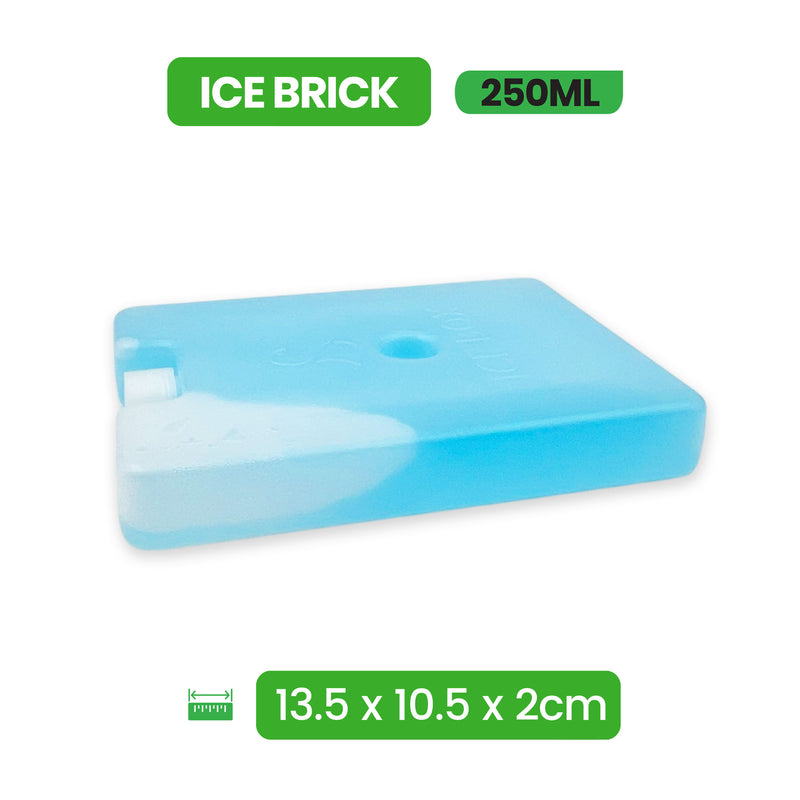 Reusable Ice Brick Pack (Clear) 250ml