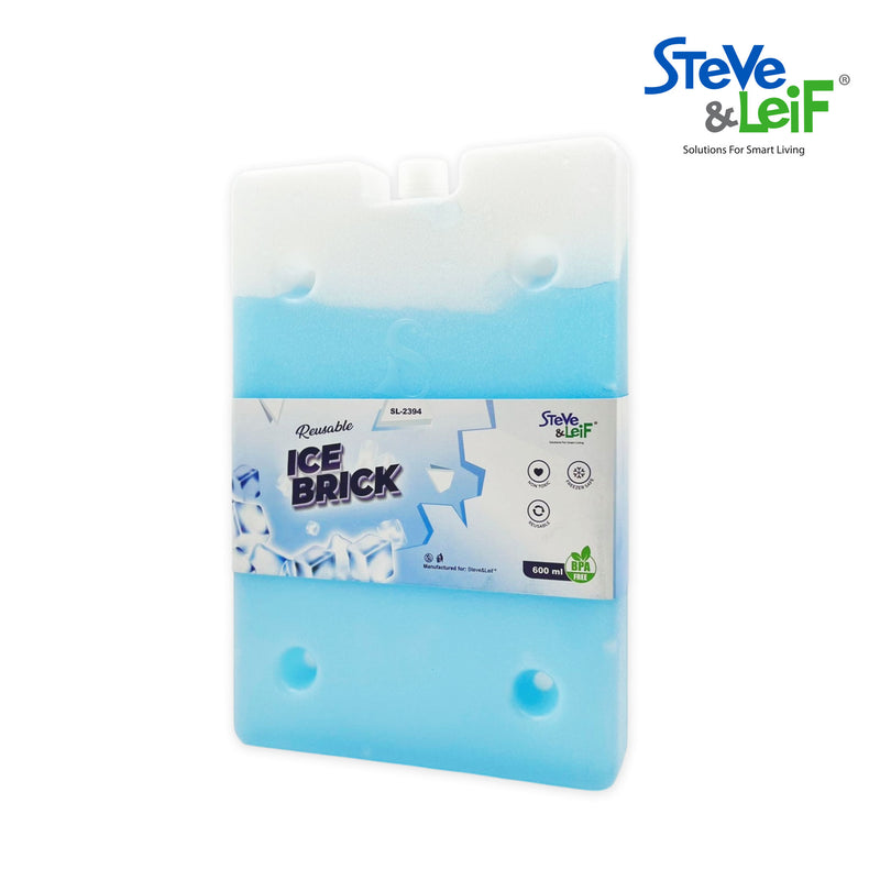 Reusable Ice Brick Pack (Clear) 600ml