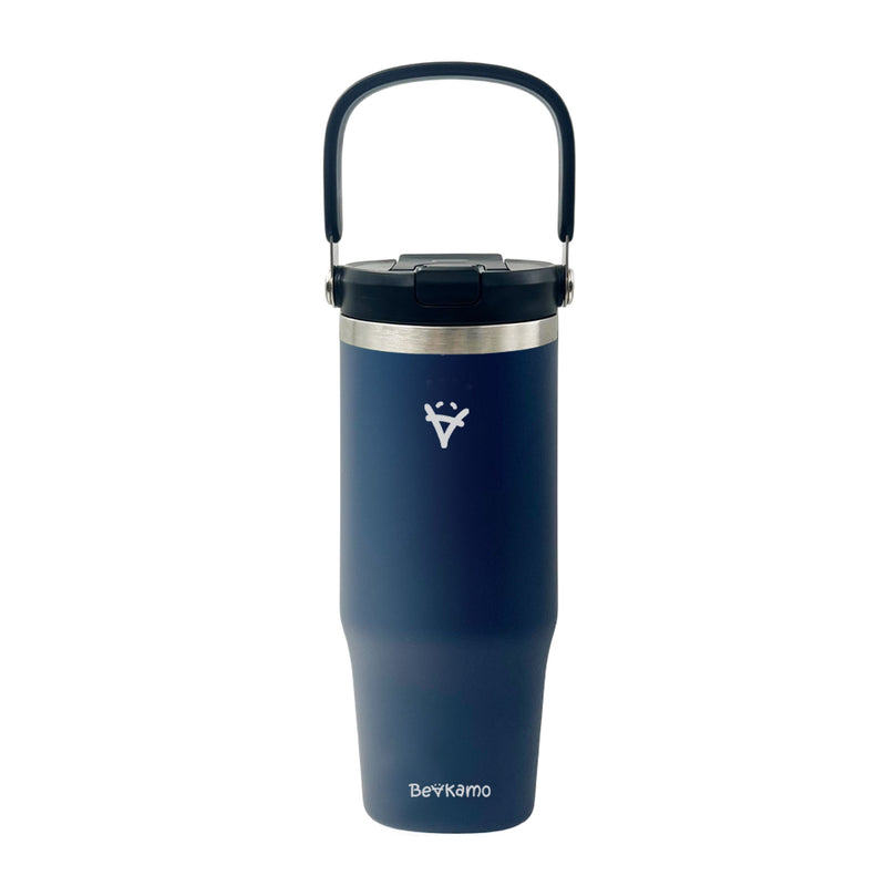 Beakamo Nomad 32oz Tumbler – Durable Stainless Steel, 2 Way Lid,  Leakproof, BPA-Free, Hot & Cold Insulation, Ideal for Outdoor & Everyday Use