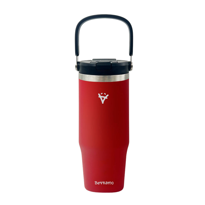 Beakamo Nomad 32oz Tumbler – Durable Stainless Steel, 2 Way Lid,  Leakproof, BPA-Free, Hot & Cold Insulation, Ideal for Outdoor & Everyday Use