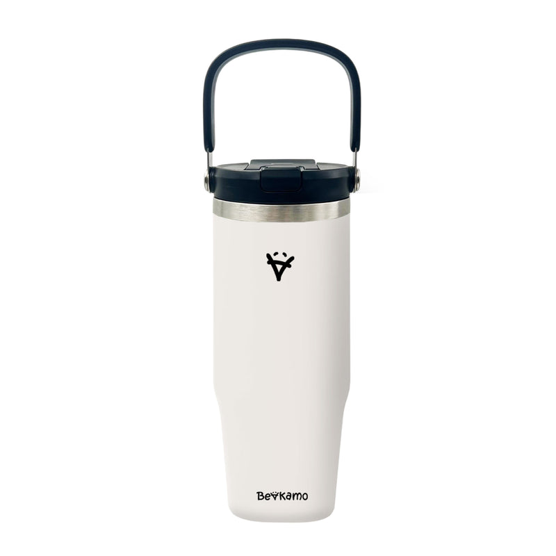 Beakamo Nomad 32oz Tumbler – Durable Stainless Steel, 2 Way Lid,  Leakproof, BPA-Free, Hot & Cold Insulation, Ideal for Outdoor & Everyday Use