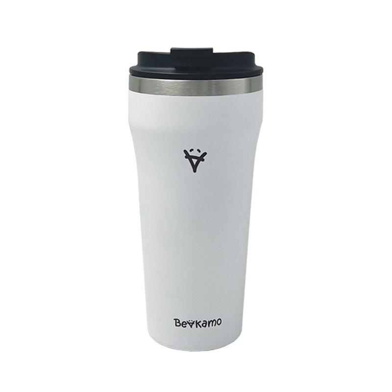 Beakamo Nomad Brew 16oz Cup – Durable Stainless Steel, 2 Way Lid, Leakproof, BPA-Free, Hot & Cold Insulation, Ideal for Everyday Use