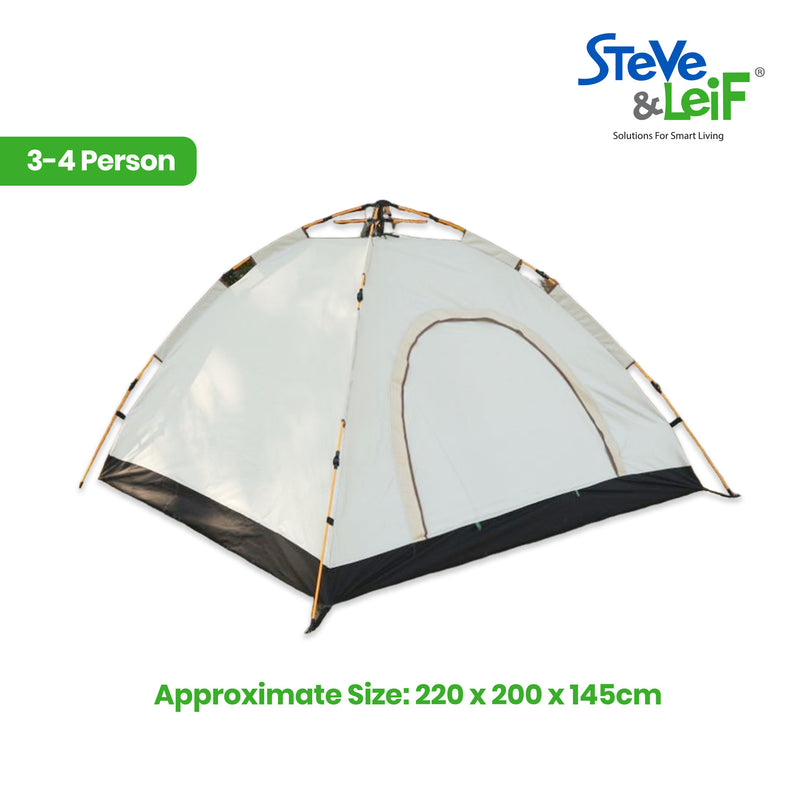 Waterproof Outdoor Camping Tent - Single Door Single Window [2pax/ 3-4pax]