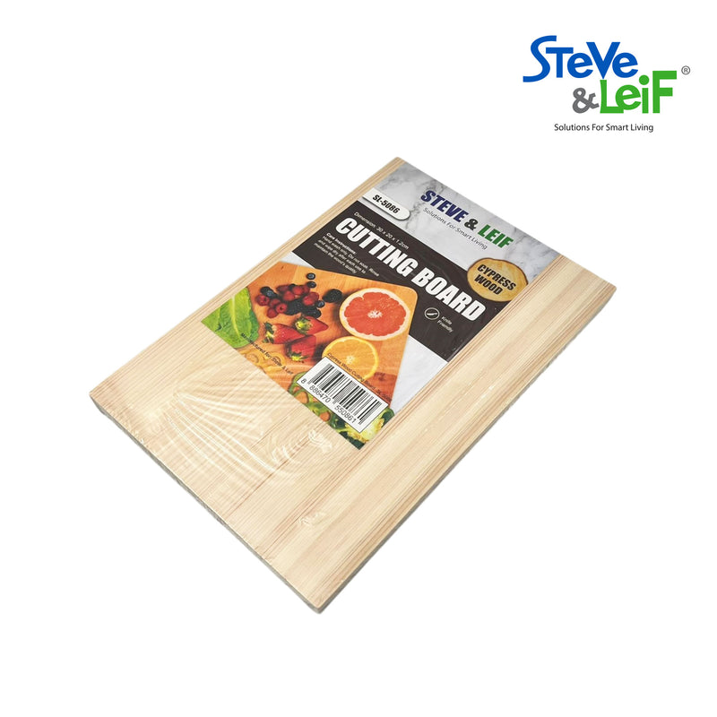 Steve & Leif Cypress Wood Cutting Board