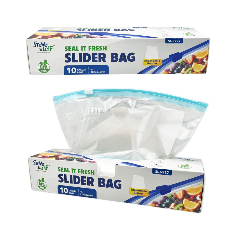 Resealable Slider Bag (Gallon)