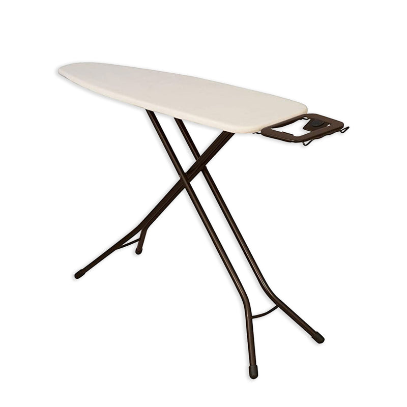 Ironing Board with Iron Rest 91.5x30.5cm (Grey/Beige)