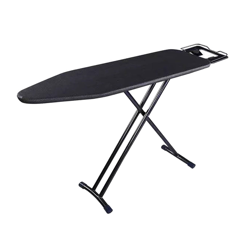 Ironing Board with Iron Rest 109x35.5cm (Black/Grey)