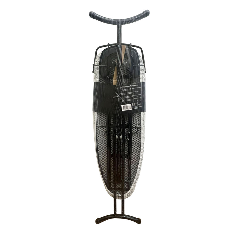 Ironing Board with Iron Rest 109x35.5cm (Black/Grey)