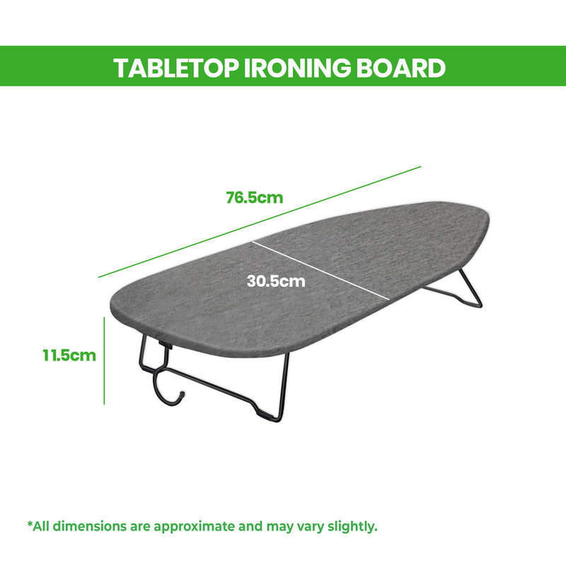 Mesh Table Top Ironing Board 12"" x 30"" (30.5x76.5cm)