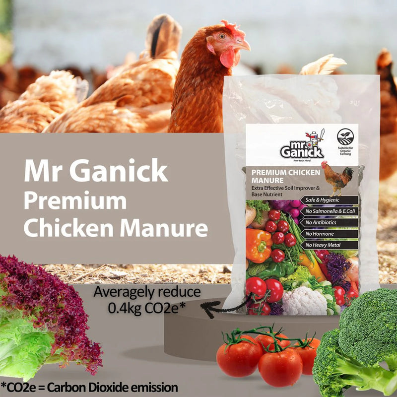 MR GANICK PREMIUM CHICKEN MANURE SF-8453 (400GM)