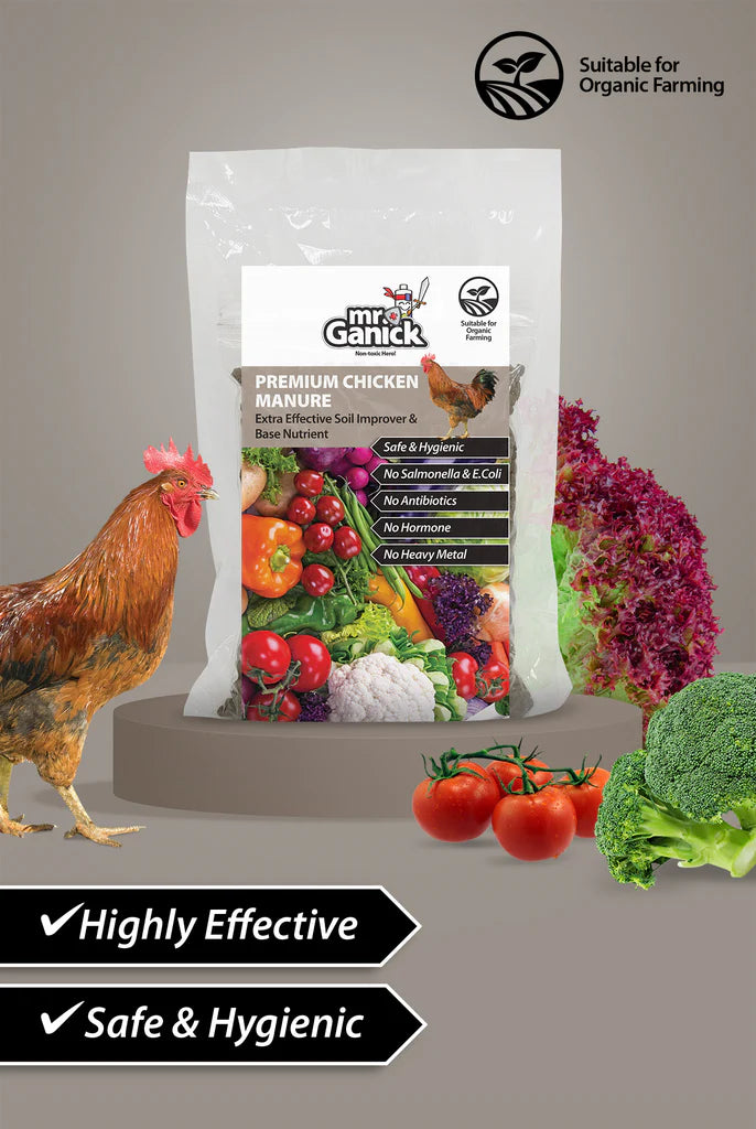 MR GANICK PREMIUM CHICKEN MANURE SF-8453 (400GM)