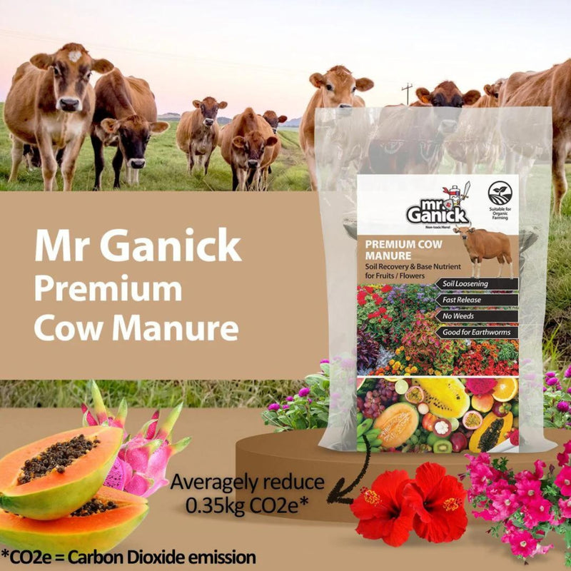 MR GANICK PREMIUM COW MANURE SF-8455  (350GM)