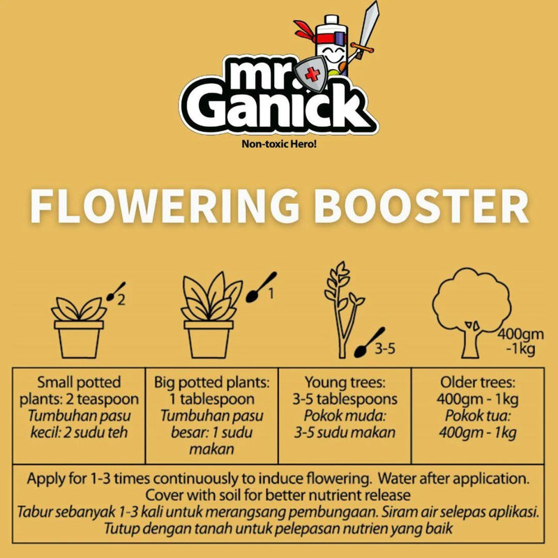 MR GANICK FLOWERING BOOSTER SF-8457 (400GM)