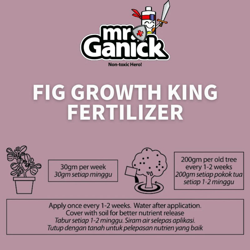 Mr Ganick Fig Growth King Fertilizer SF-8463 (400gm)