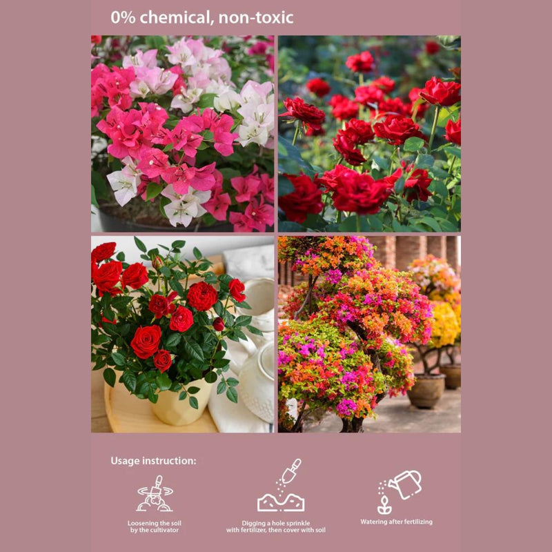 Mr Ganick Bougainvillea & Rose Booster SF-8465  (400gm)