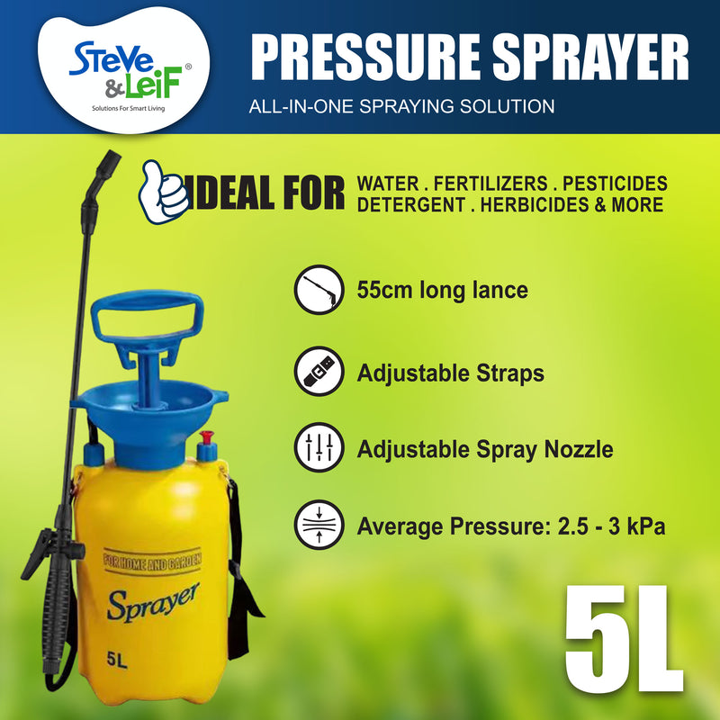 5L Multi-purpose Pressure Sprayer (5000ML)