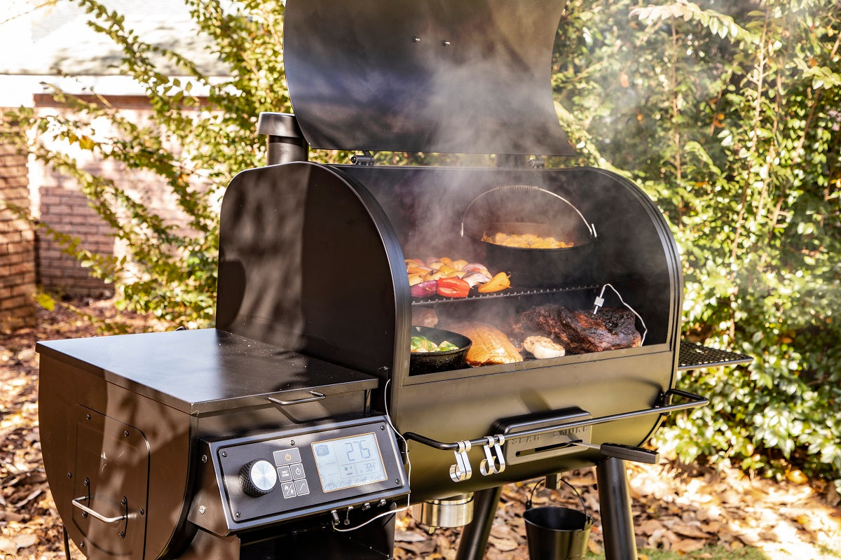 Oklahoma Joe's Rider DLX Pellet Smoker Grill 1200 – greenleif.sg