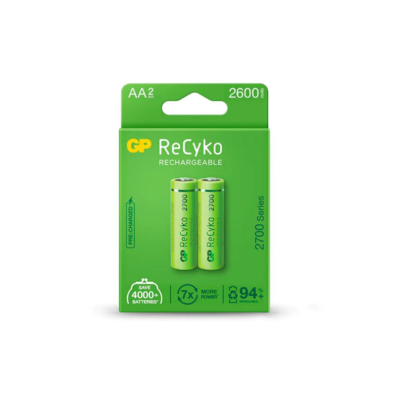 ReCyko battery 2600mAh AA (2 battery pack)
