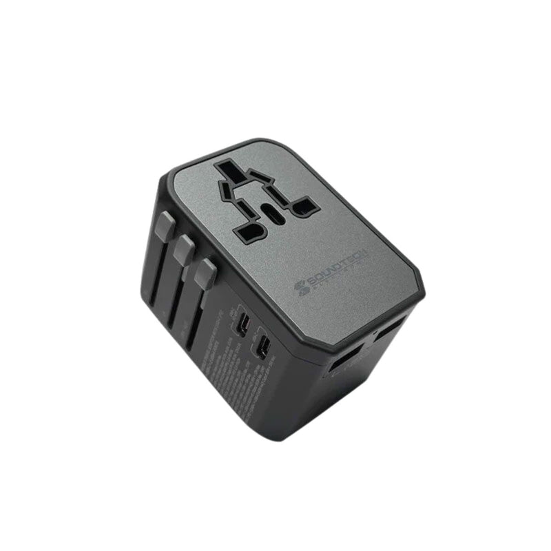 Travel Adaptor with Dual USB A+C 45W Quick Charger