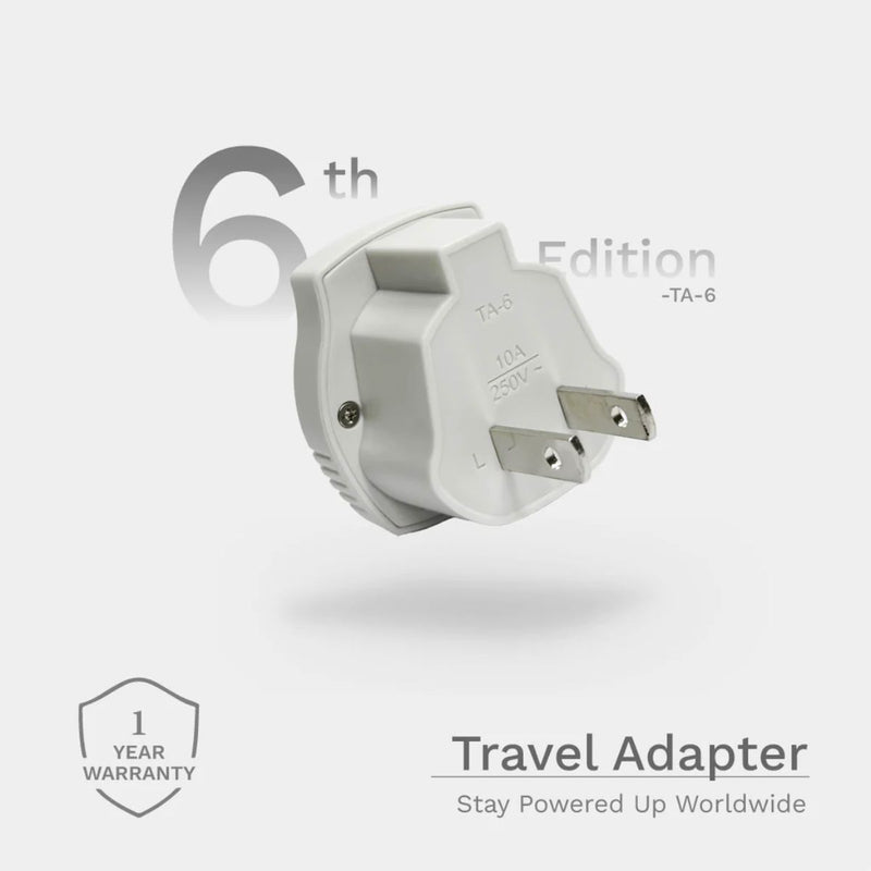 Universal USA Travel Adaptor TA-6