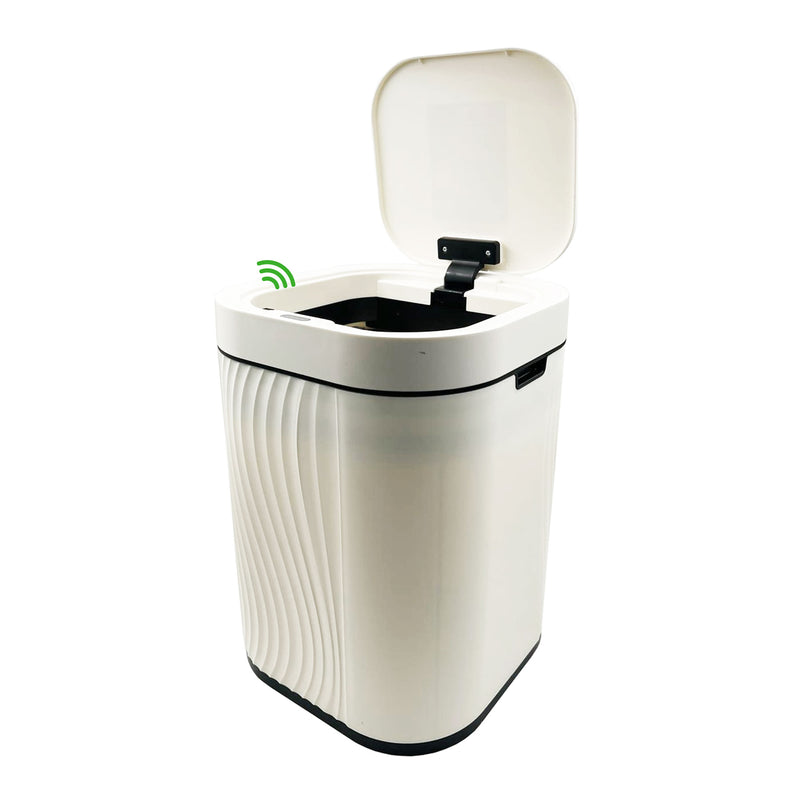 Sensor Trash Bin / Waste Bin / Dustbin 12L (Cream)